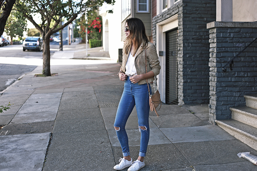 San Francisco ASOS Ripped jeans Sneakers SF