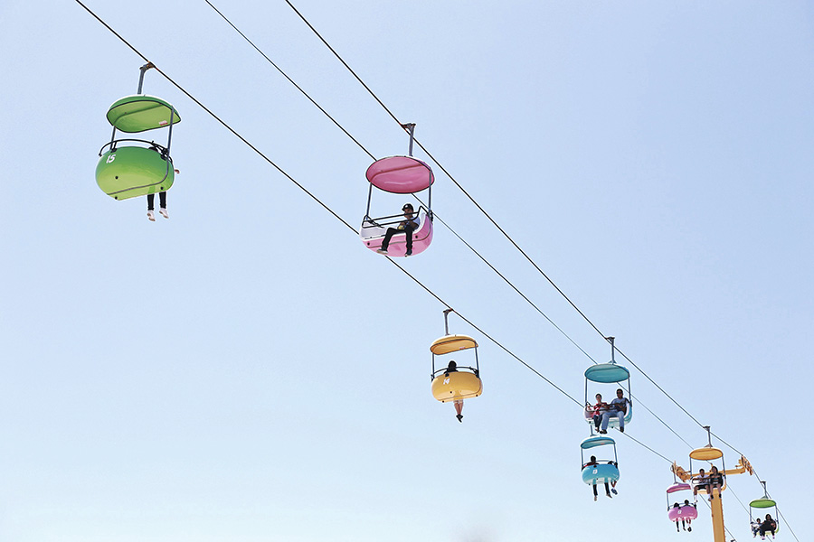 Santa Cruz Beach Boardwalk Sky Glider