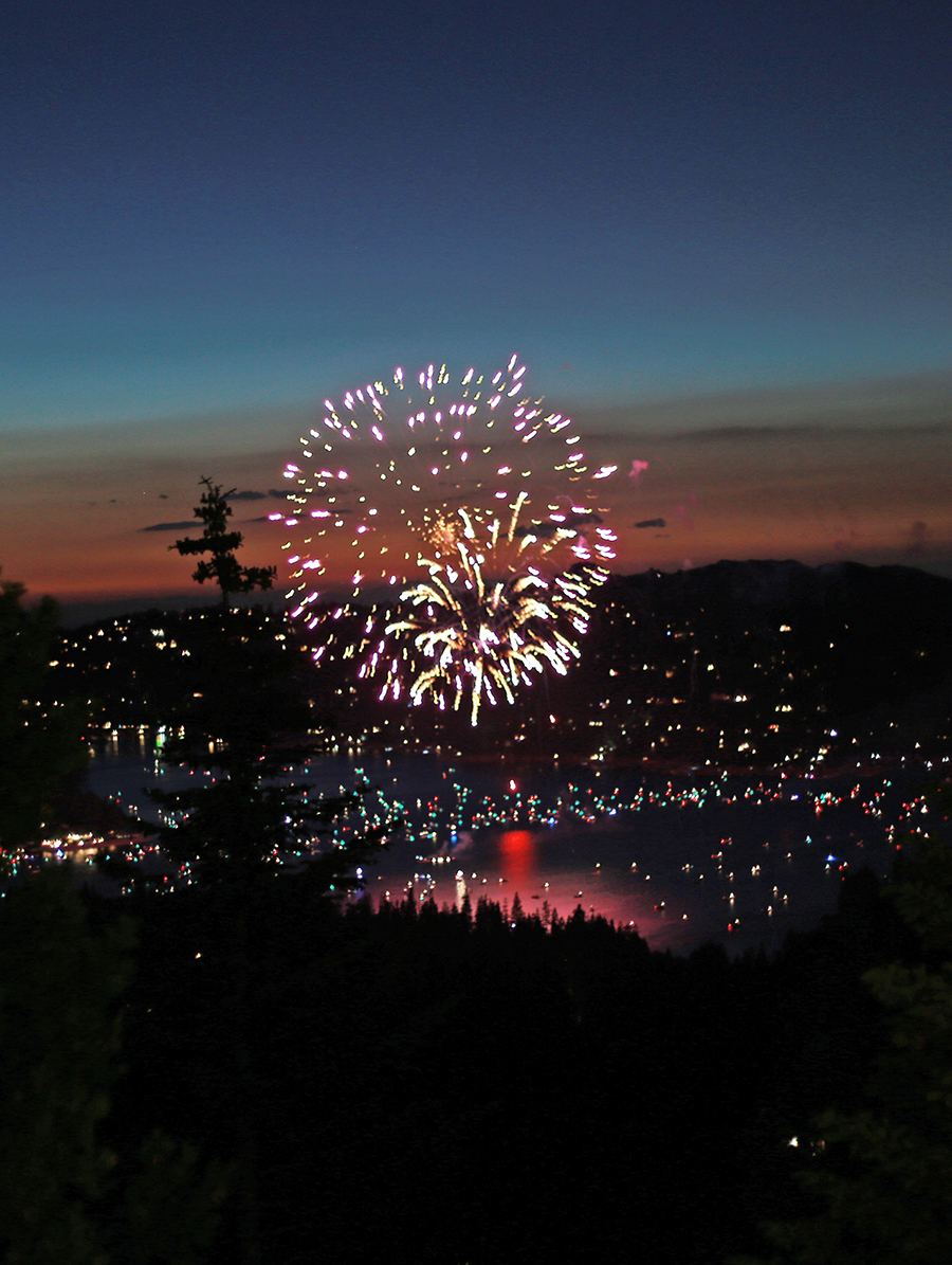 fireworks vertical