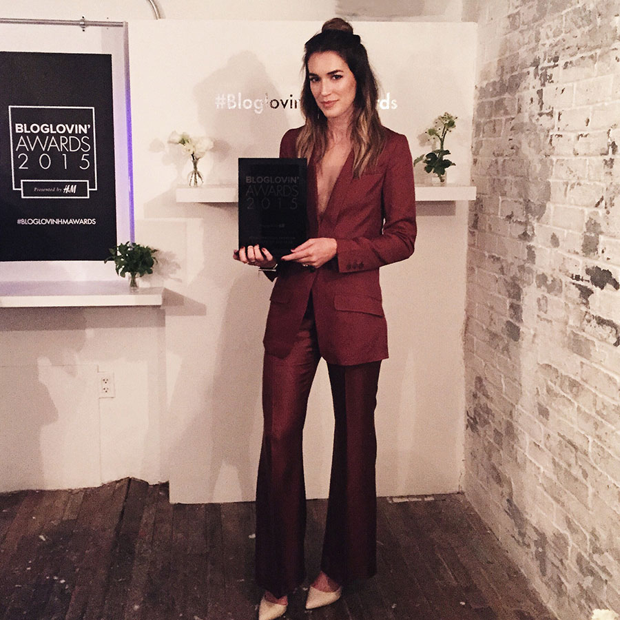 Bloglovin 2015 Awards Brittany Xavier