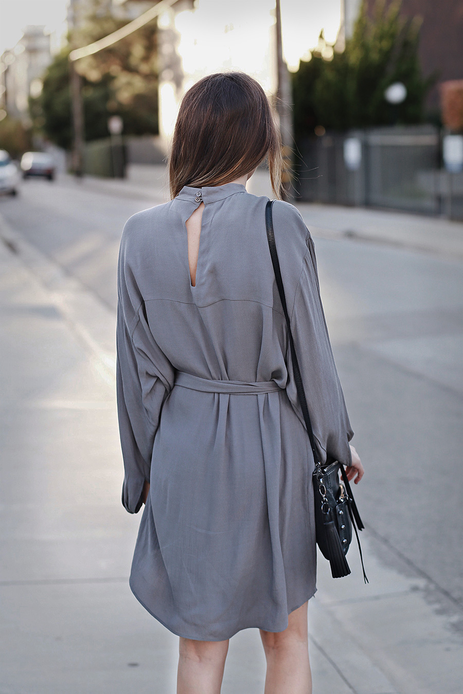 Grey Dress brittanyxavier.com