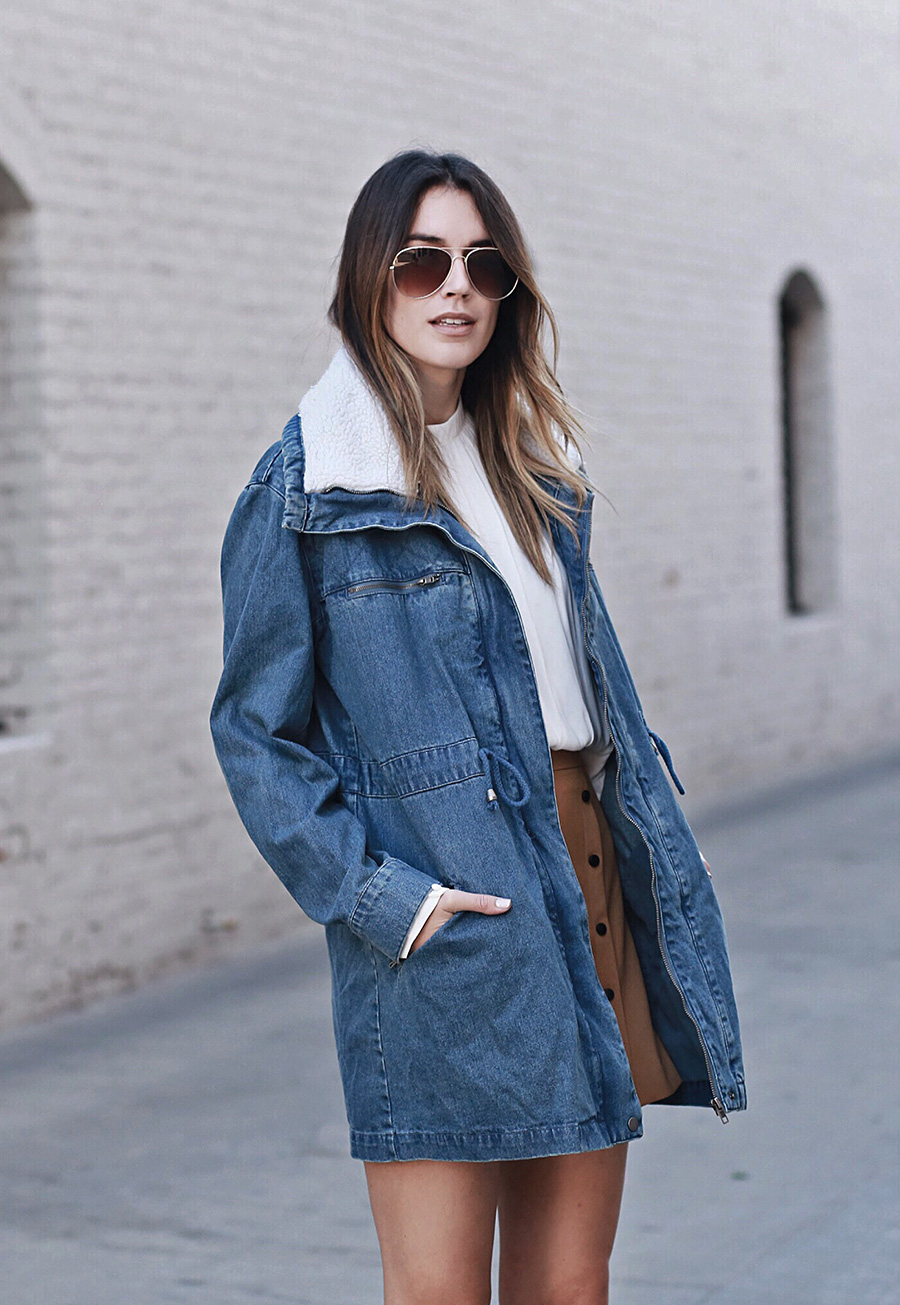 Longline denim jacket forever 2024 21