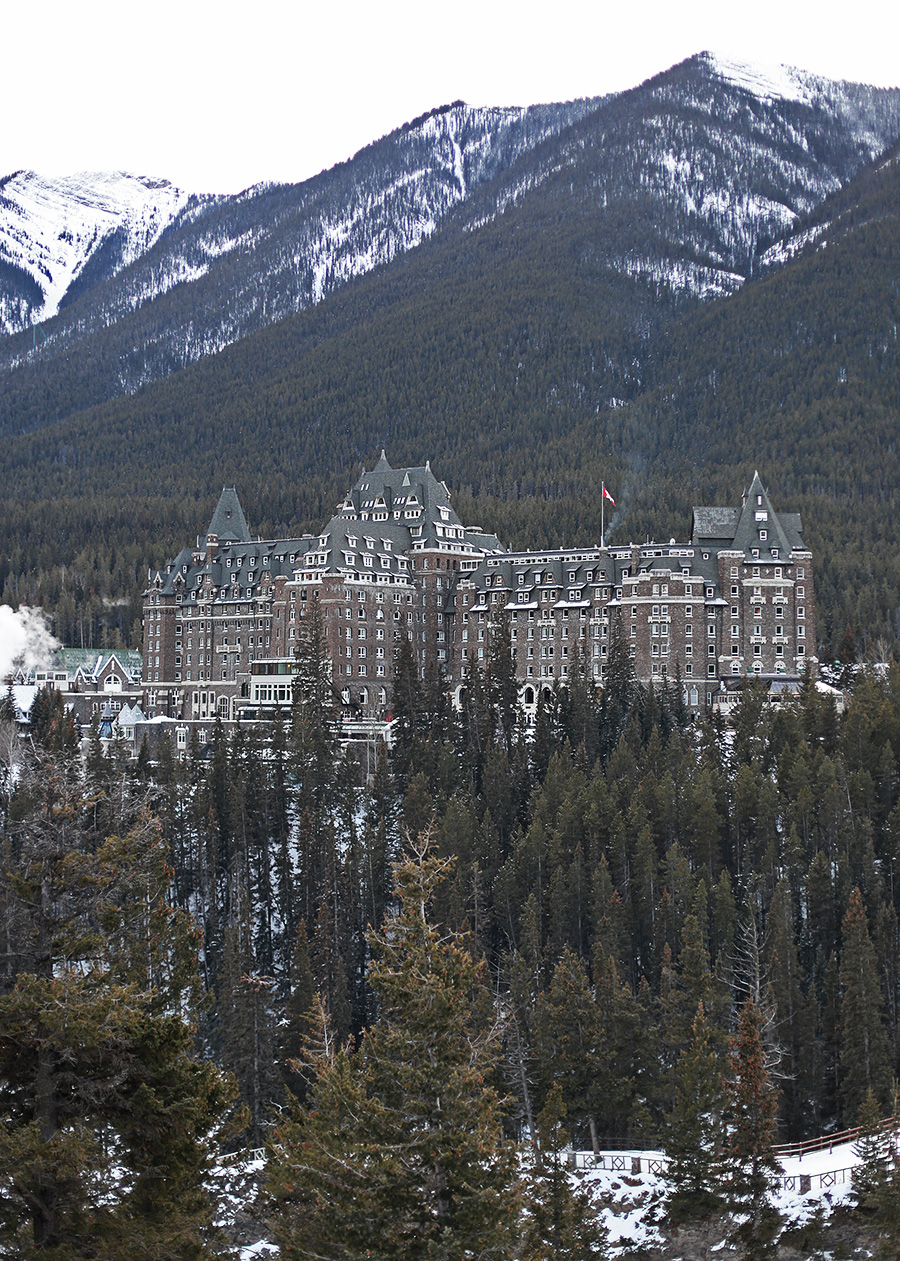 Fairmont Banff Springs Castle in the Rockies