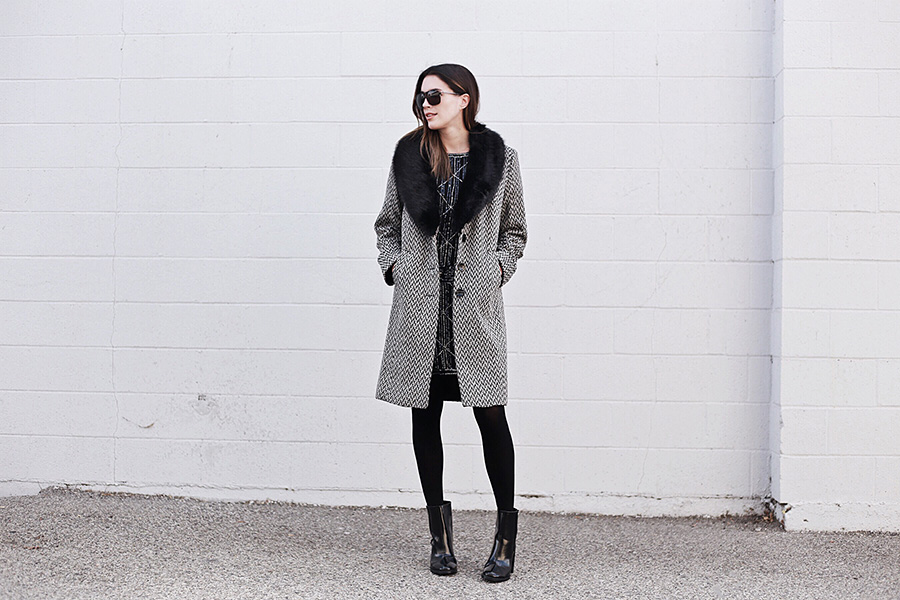 Faux Fur Jacket Brittany Xavier