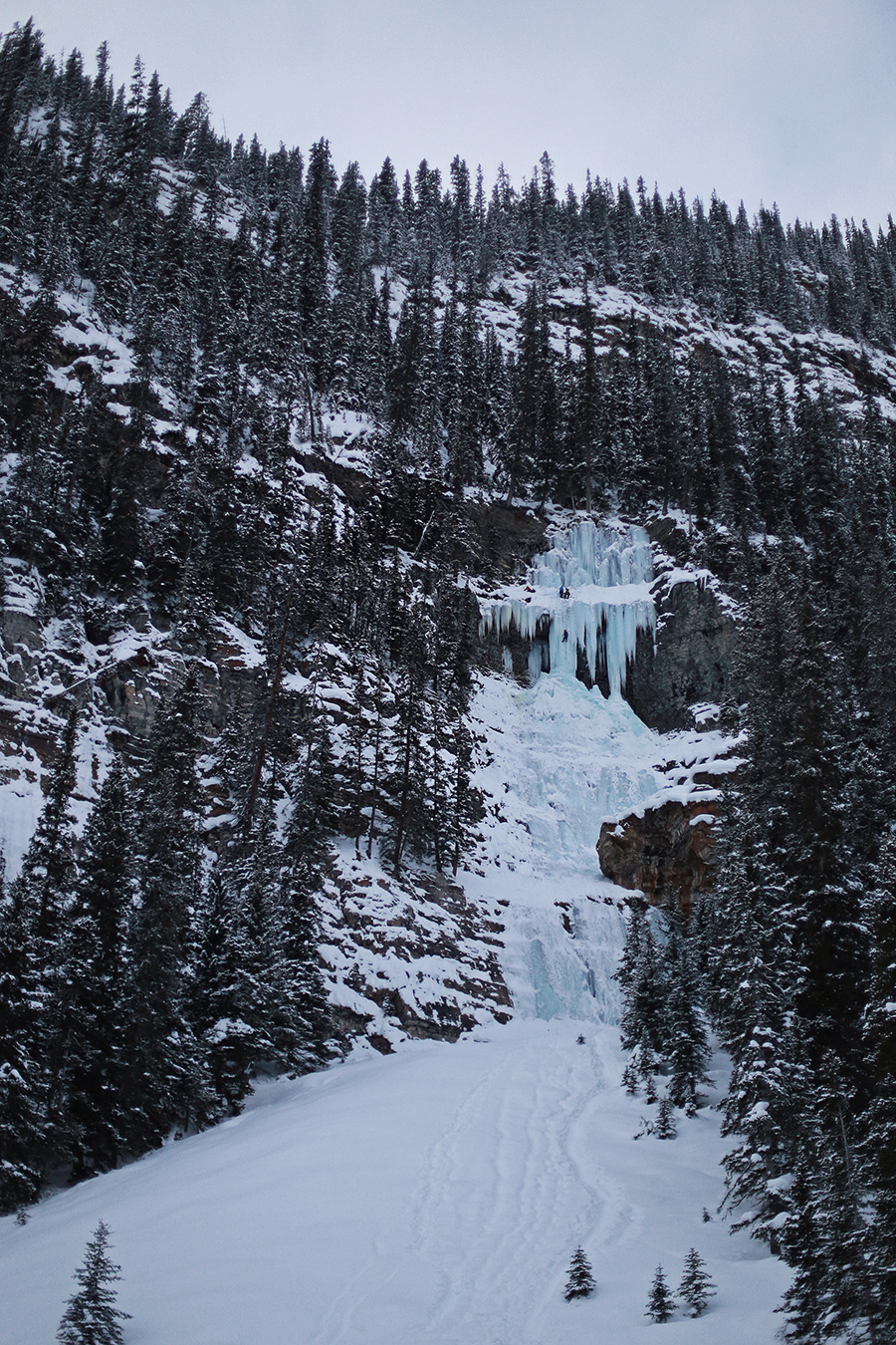 Ice Waterfalls Banff National Park