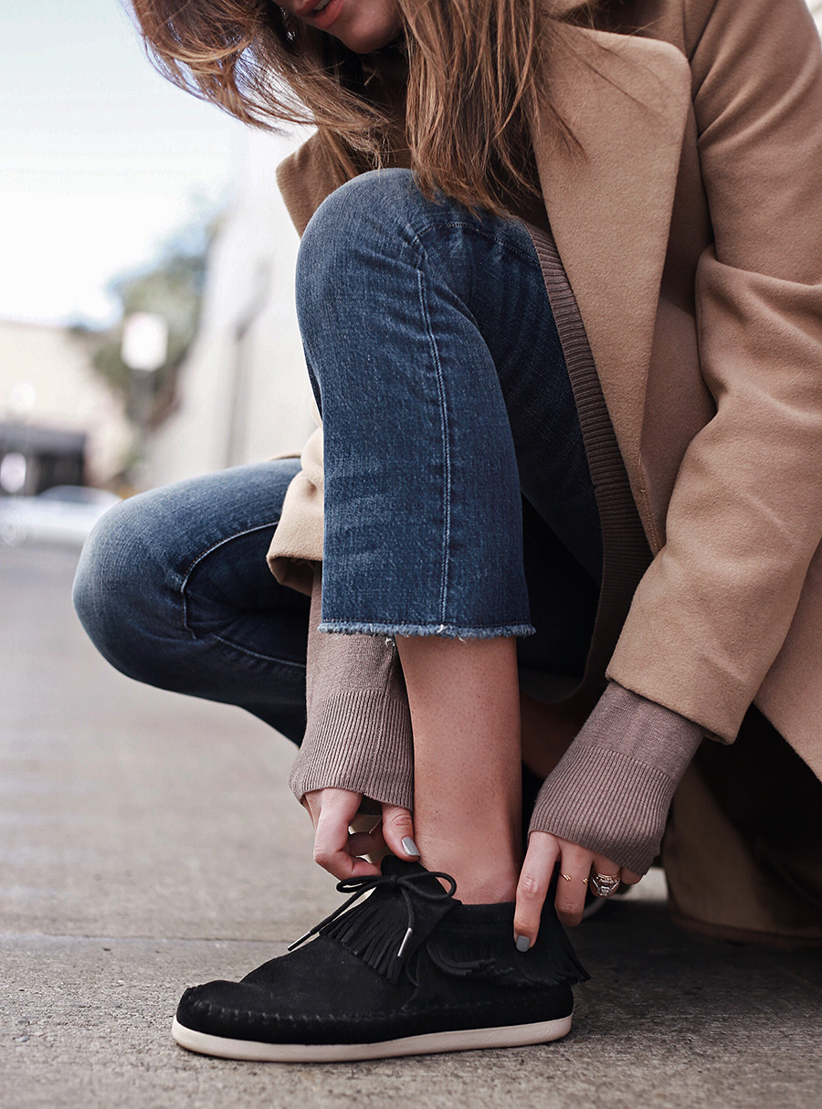 Soft Suede Black Modern Shoes