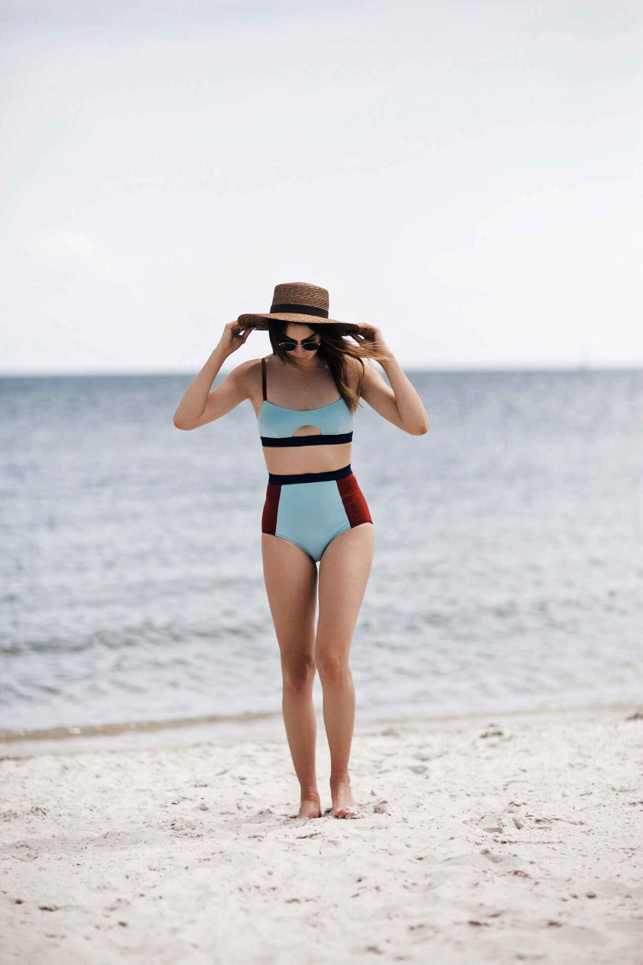 Colorblock Swimsuit