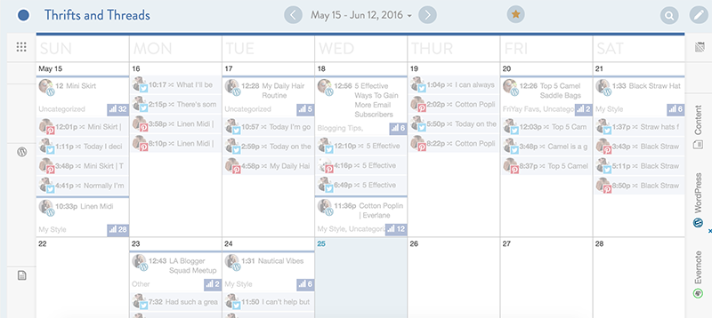 CoSchedule Calendar