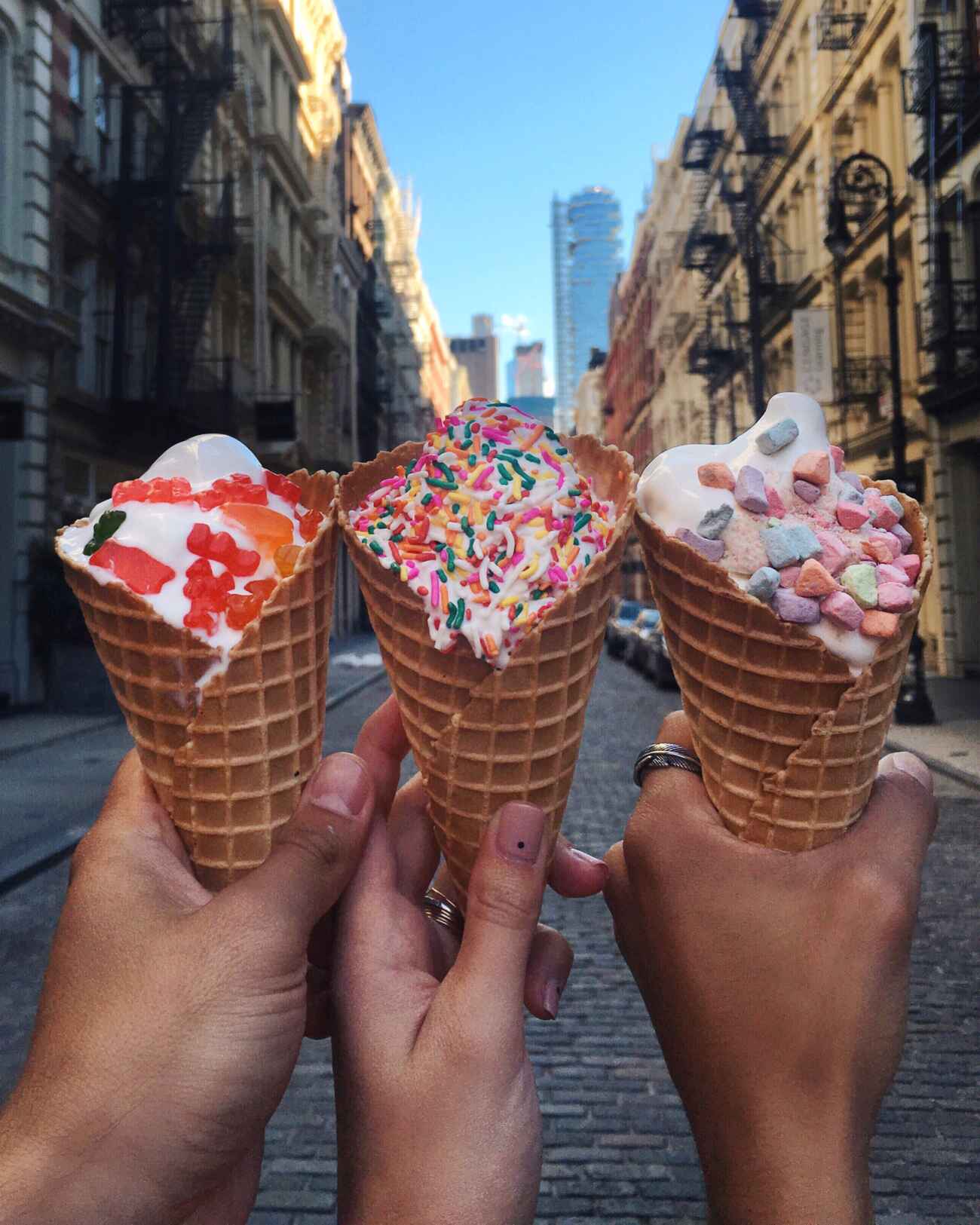 Ice Cream Truck Soho New York