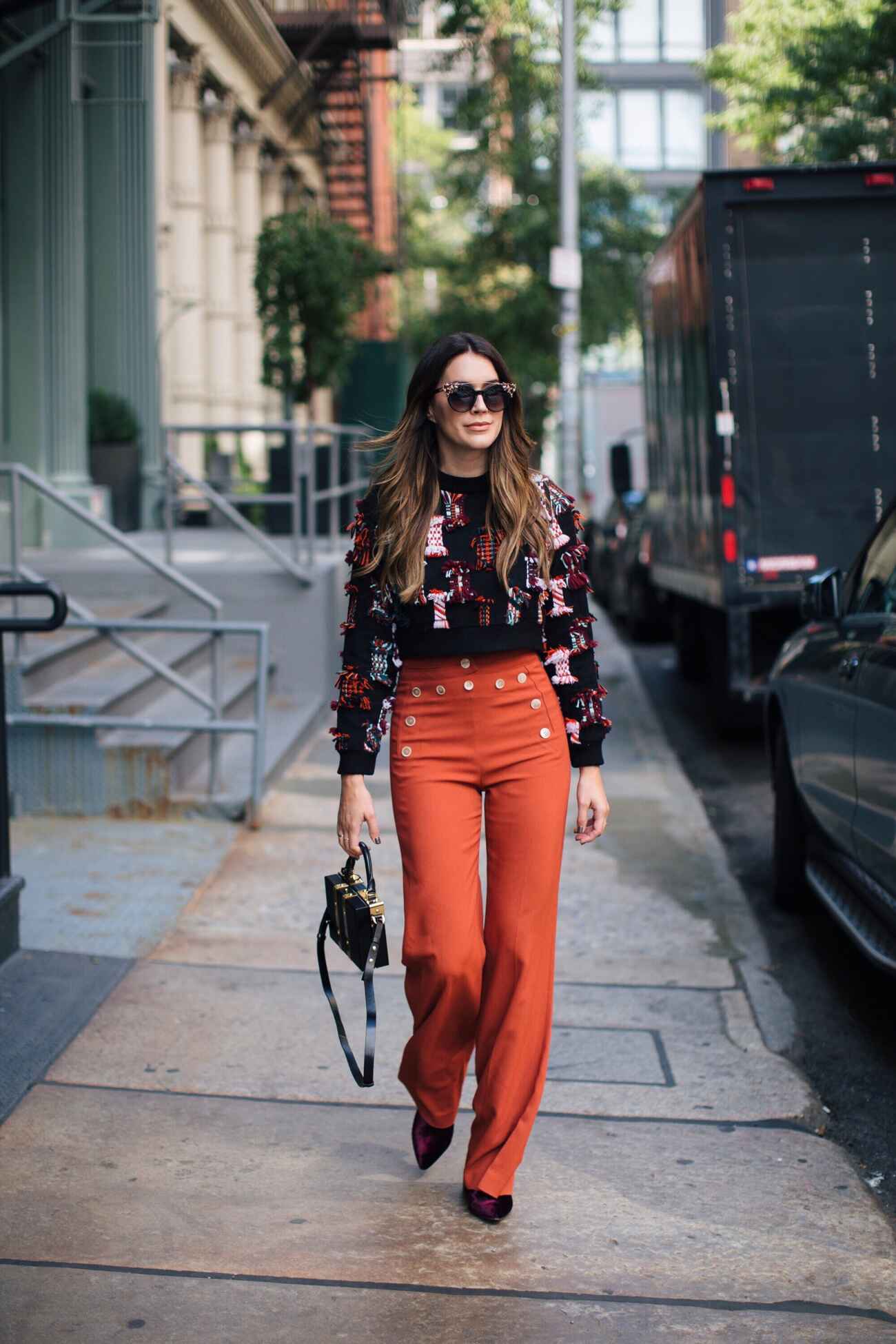 Derek Lam Orange Pants