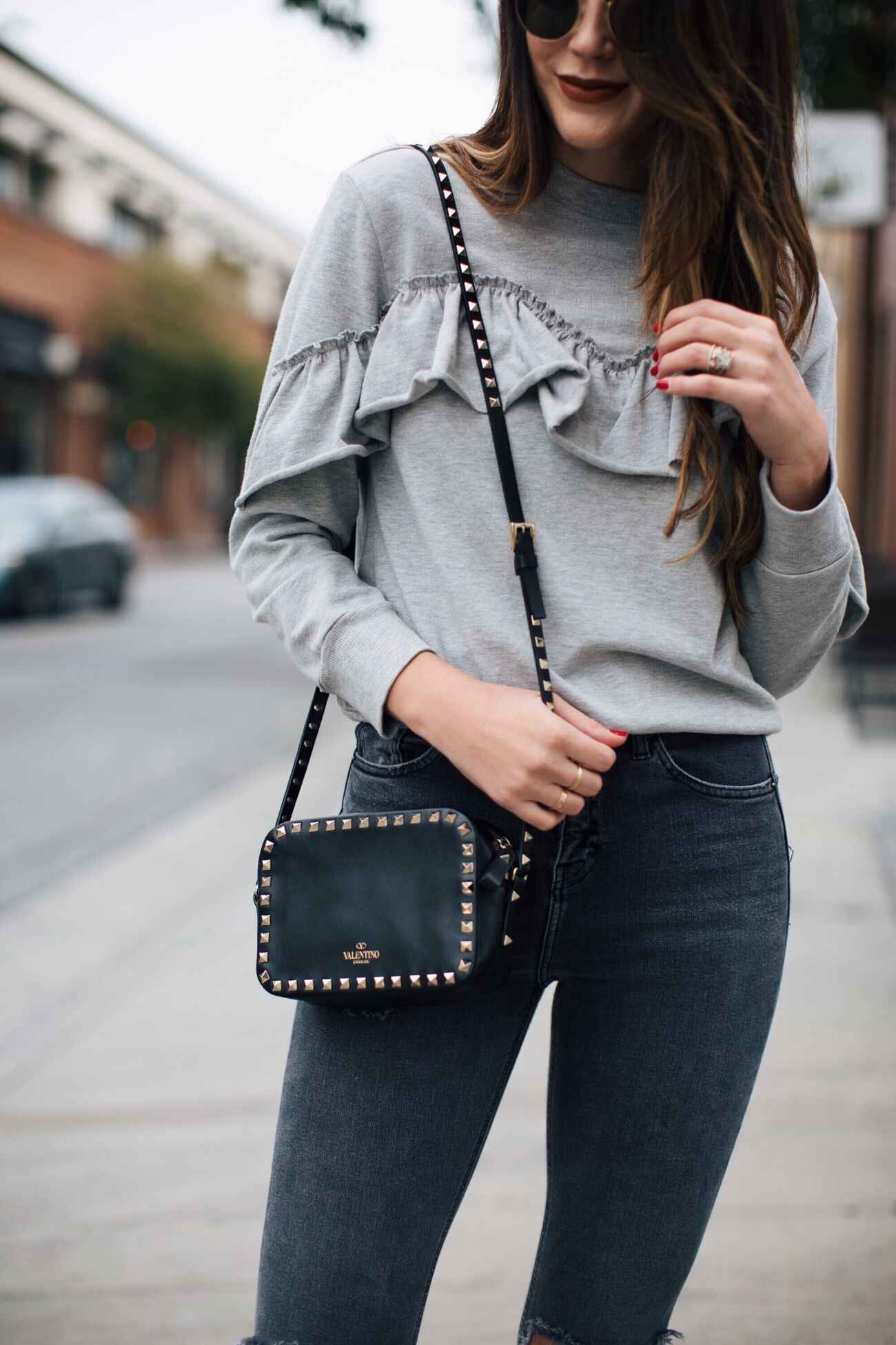 valentino rockstud crossbody bag