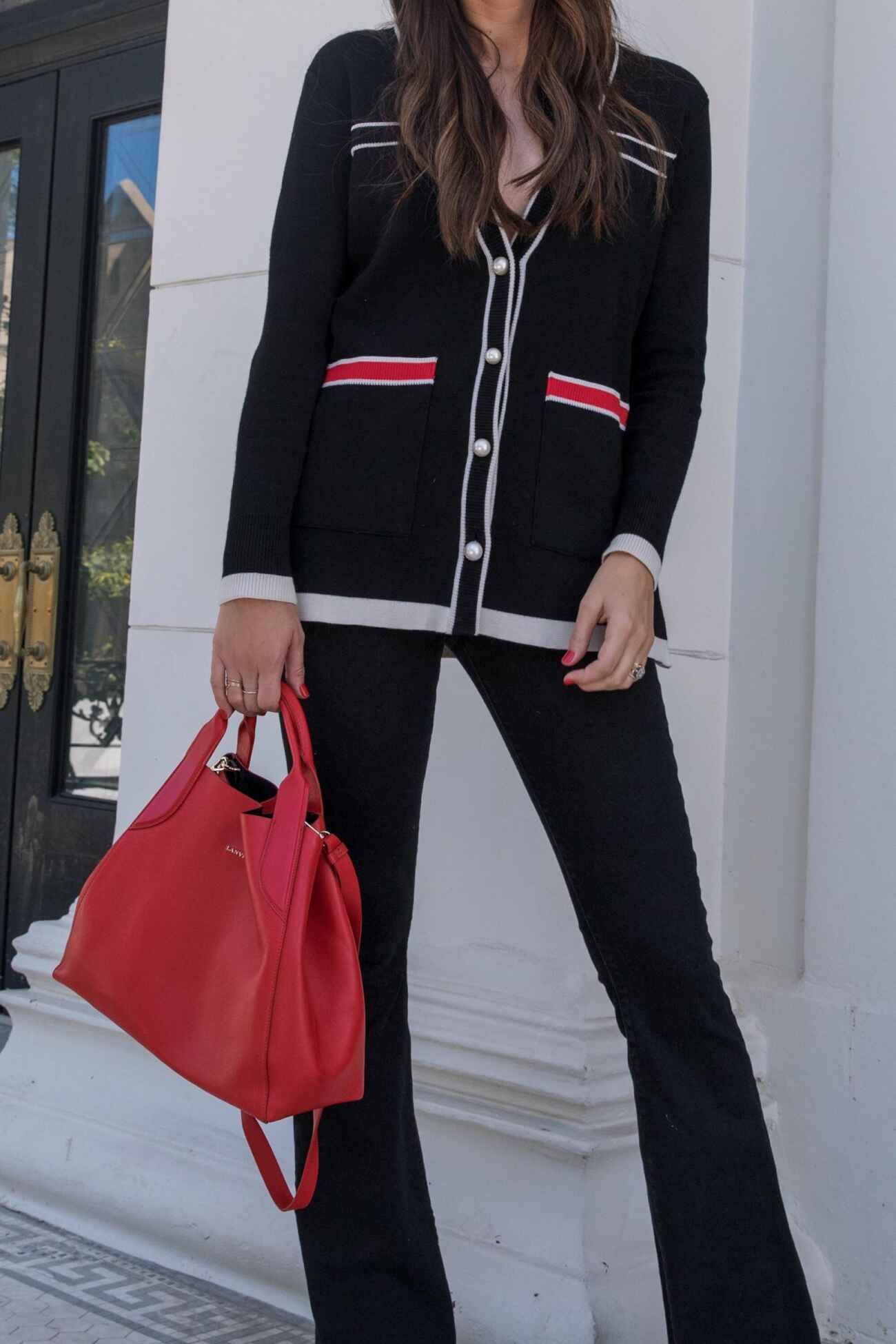 How To Style a RED Bag! 