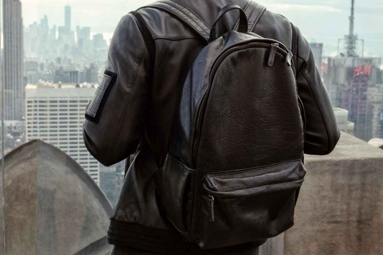 ONA Leather backpack 