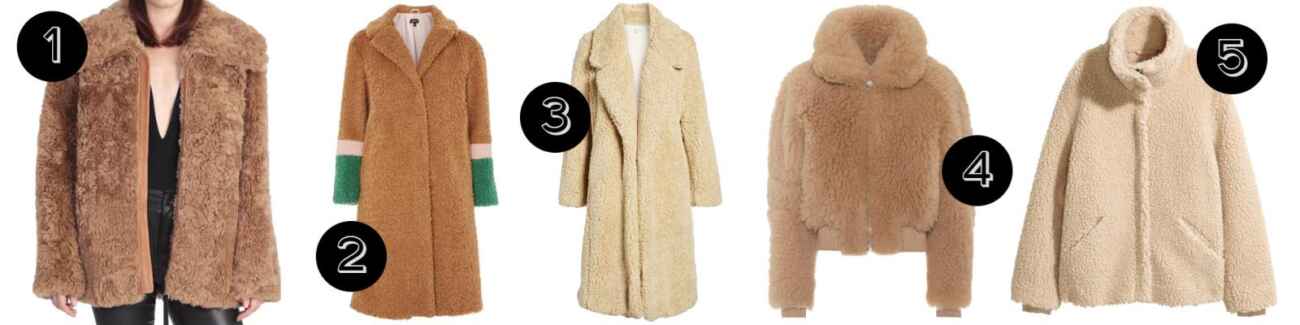 Topshop bear outlet coat