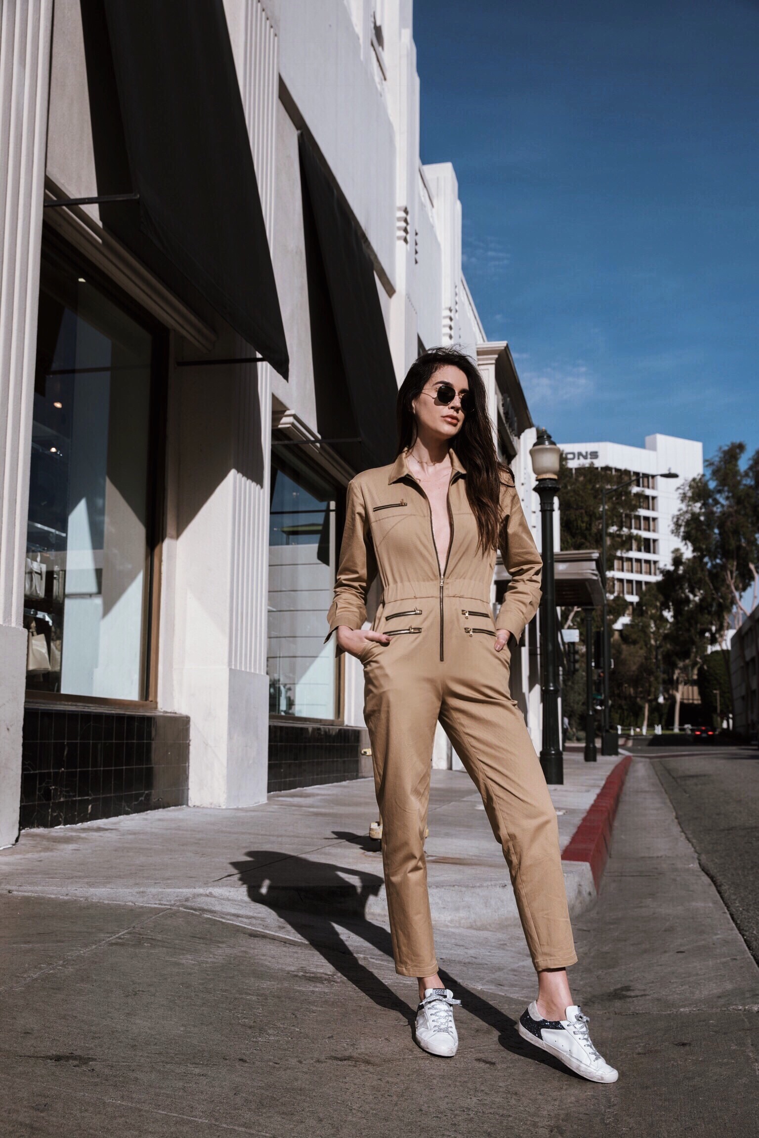 How to wear: the utility jumpsuit trend